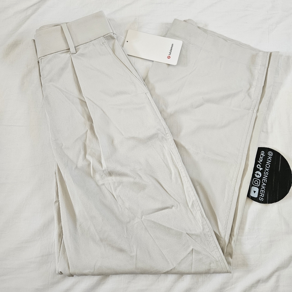 lululemon athletica Pleat-Front High Rise Trouser